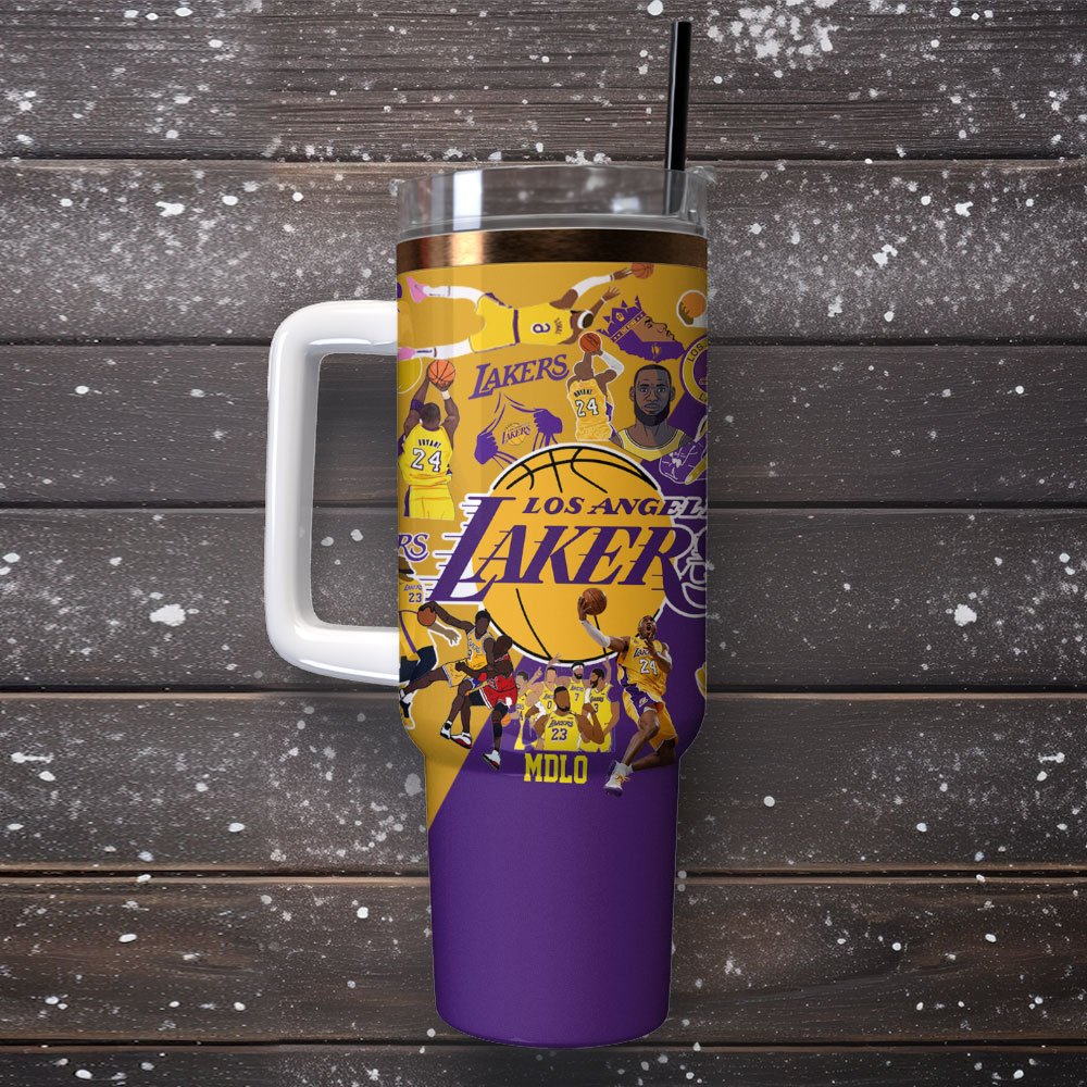 Basketball Lovers - Tumbler With Handle LA 08