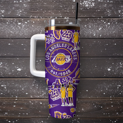 Basketball Lovers - Tumbler With Handle LA 07