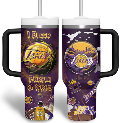 Basketball Lovers - Tumbler With Handle LA 14