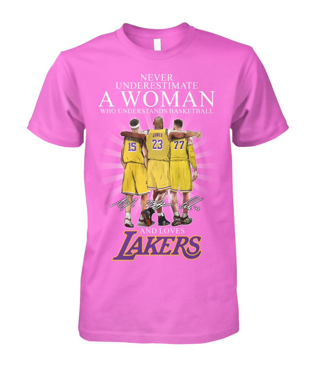 Basketball Lovers - Unisex T-Shirt LA 03