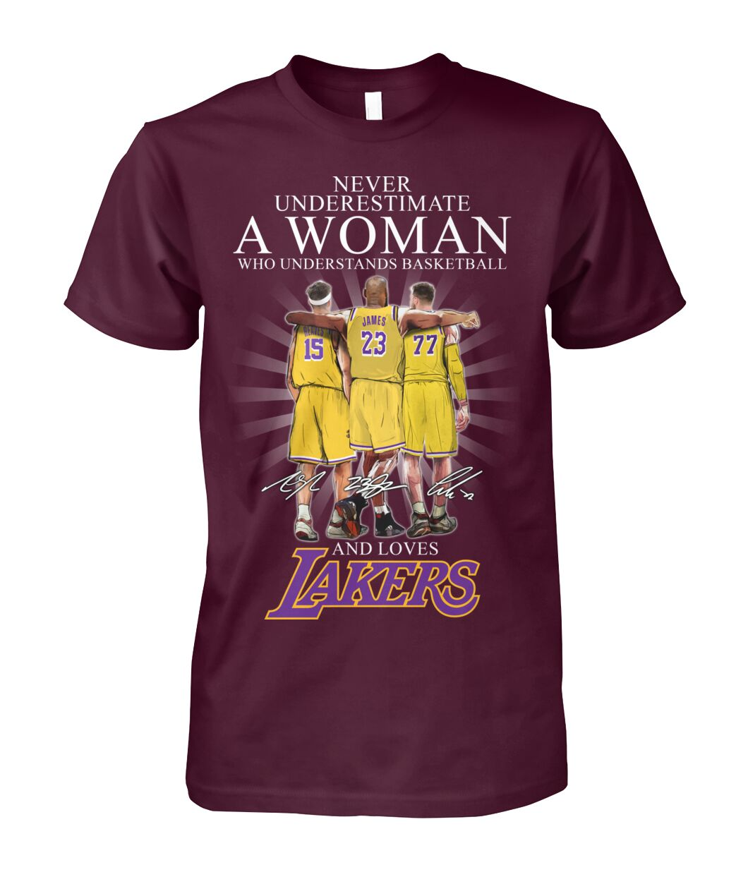 Basketball Lovers - Unisex T-Shirt LA 03