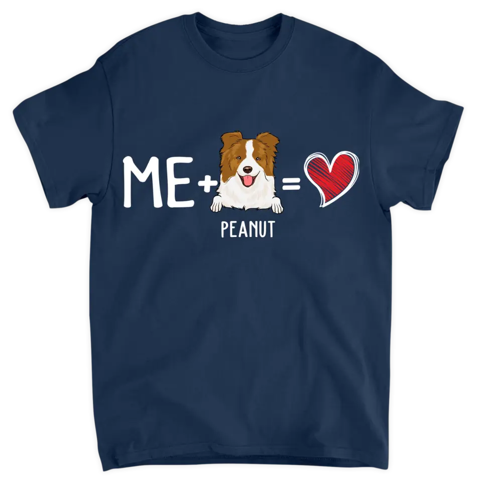 Personalized T-Shirt - Gift For Dog Lover - Me And My Dog