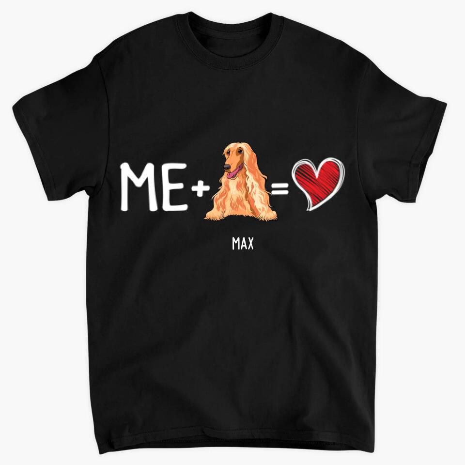 Personalized T-Shirt - Gift For Dog Lover - Me And My Dog