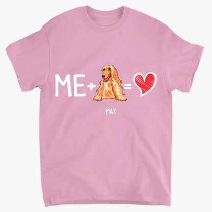 Personalized T-Shirt - Gift For Dog Lover - Me And My Dog