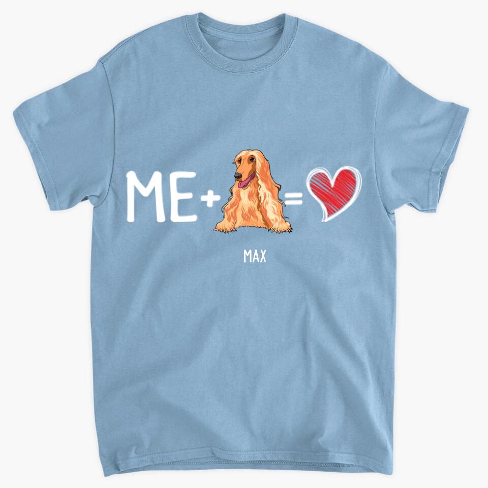 Personalized T-Shirt - Gift For Dog Lover - Me And My Dog