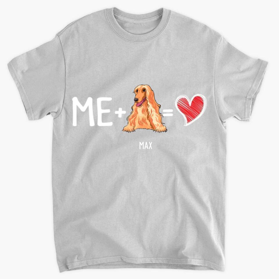 Personalized T-Shirt - Gift For Dog Lover - Me And My Dog