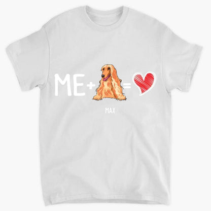 Personalized T-Shirt - Gift For Dog Lover - Me And My Dog