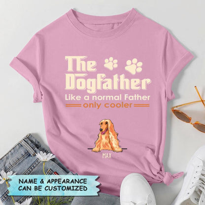 Personalized T-Shirt - Gift For Dog Lover - The Dogfather Definition