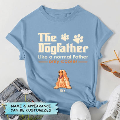 Personalized T-Shirt - Gift For Dog Lover - The Dogfather Definition