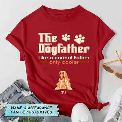 Personalized T-Shirt - Gift For Dog Lover - The Dogfather Definition