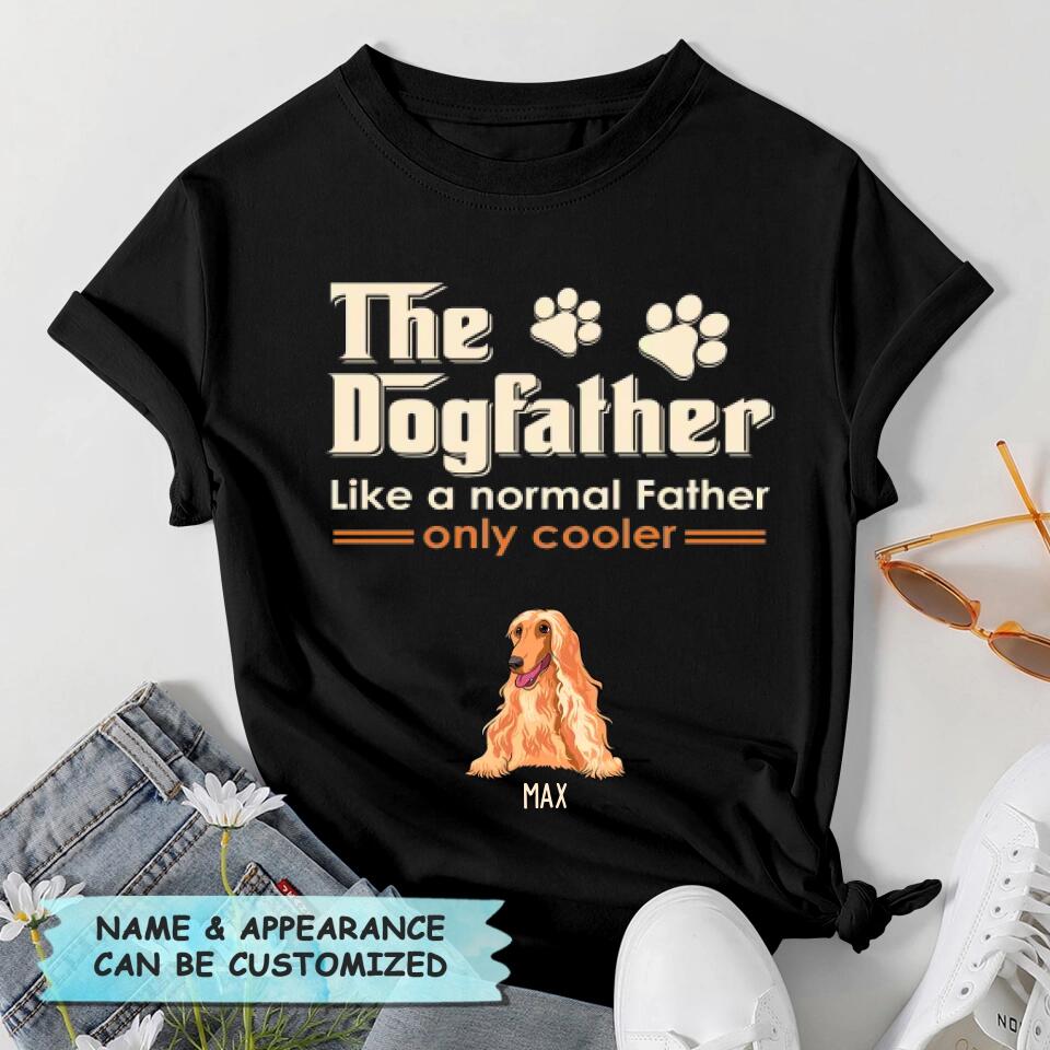 Personalized T-Shirt - Gift For Dog Lover - The Dogfather Definition