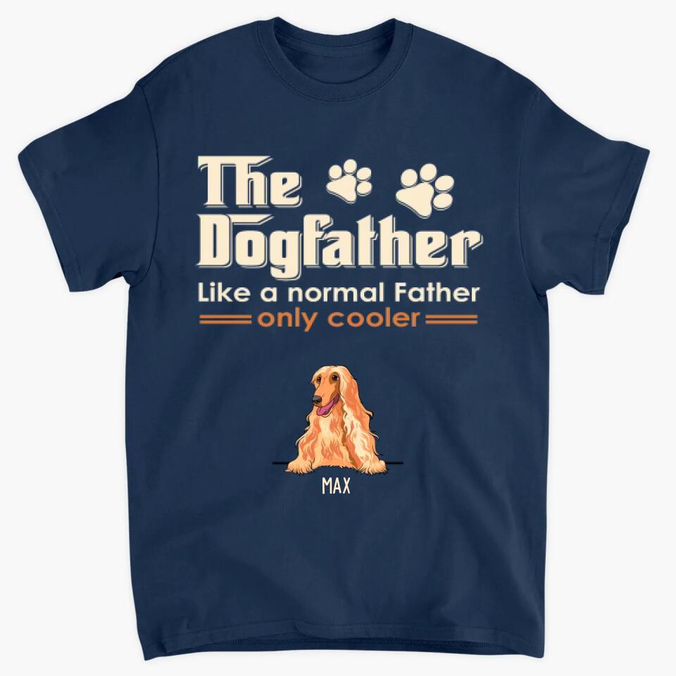 Personalized T-Shirt - Gift For Dog Lover - The Dogfather Definition