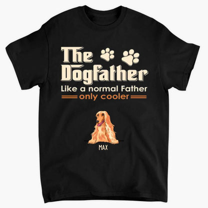 Personalized T-Shirt - Gift For Dog Lover - The Dogfather Definition