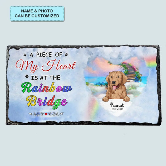 Personalized Slate Plaque - You Are Not Just A Dog - Memorial Gift, Gift For Dog's Lover WRND011