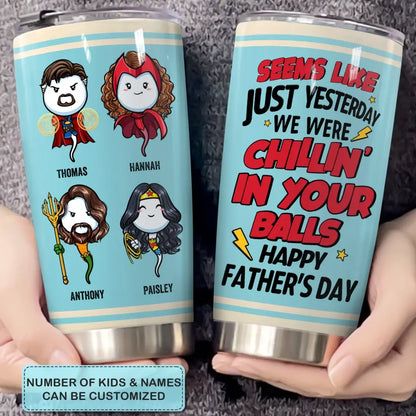 Personalized Tumbler - Father's Day, Birthday Gift For Dad, Grandpa - Happy Father's Day