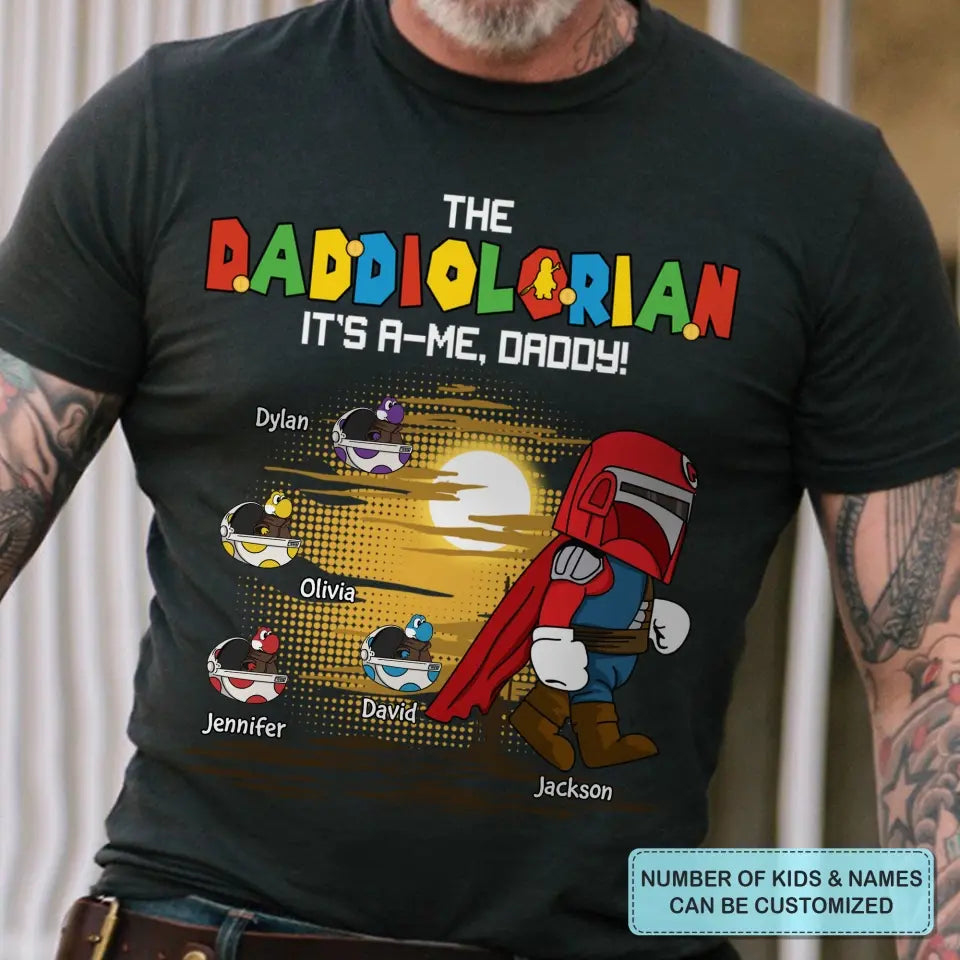 Personalized Custom T-shirt - Father's Day, Birthday Gift For Dad, Grandpa - The Daddiolorian