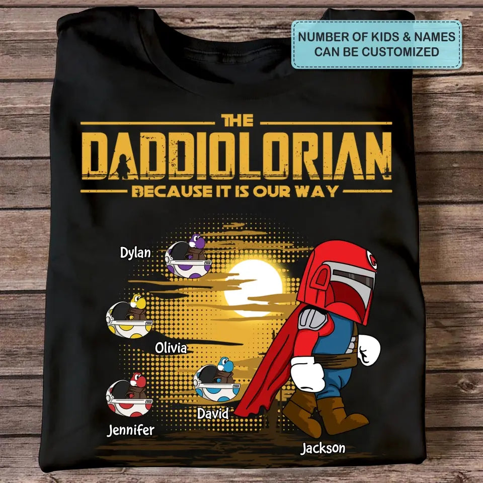 Personalized Custom T-shirt - Father's Day, Birthday Gift For Dad, Grandpa - The Daddiolorian