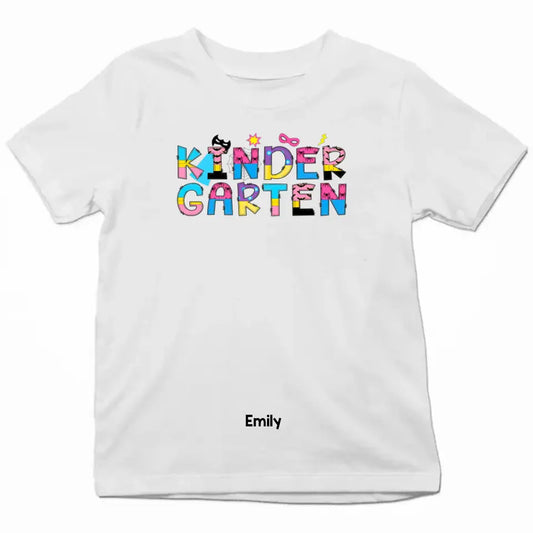 Personalized Custom Youth T-shirt - Back To School, Birthday Gift For Kid - Super Girl Super Boy