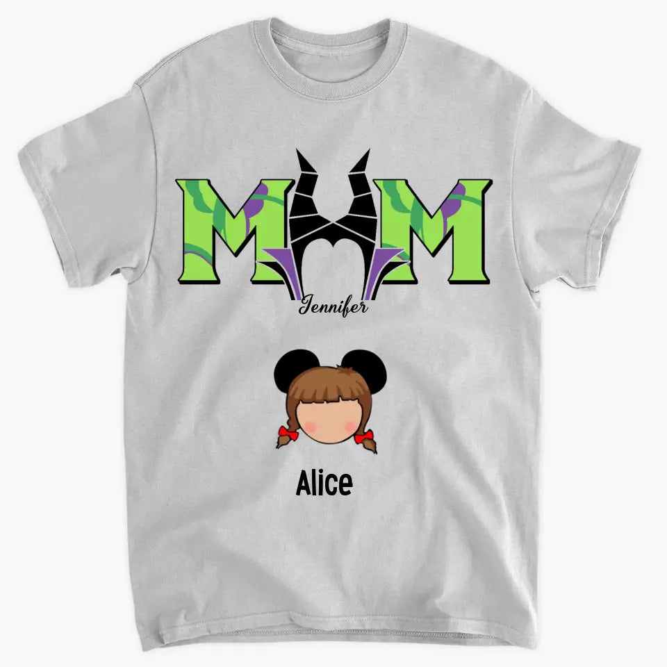 Personalized Custom T-shirt - Halloween Gift For Mom - Momster Halloween