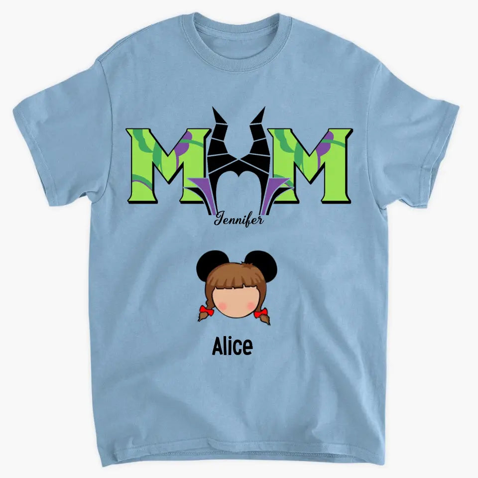 Personalized Custom T-shirt - Halloween Gift For Mom - Momster Halloween