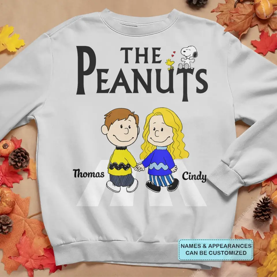 Personalized Custom T-shirt - Anniversary Gift For Couple - Couple Hand In Hand