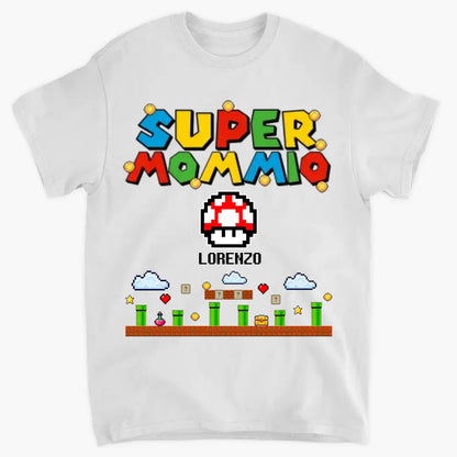 Super Momio - Personalized Custom T-shirt - Mother's Day, Birthday Gift For Mom, Grandma, Family Members