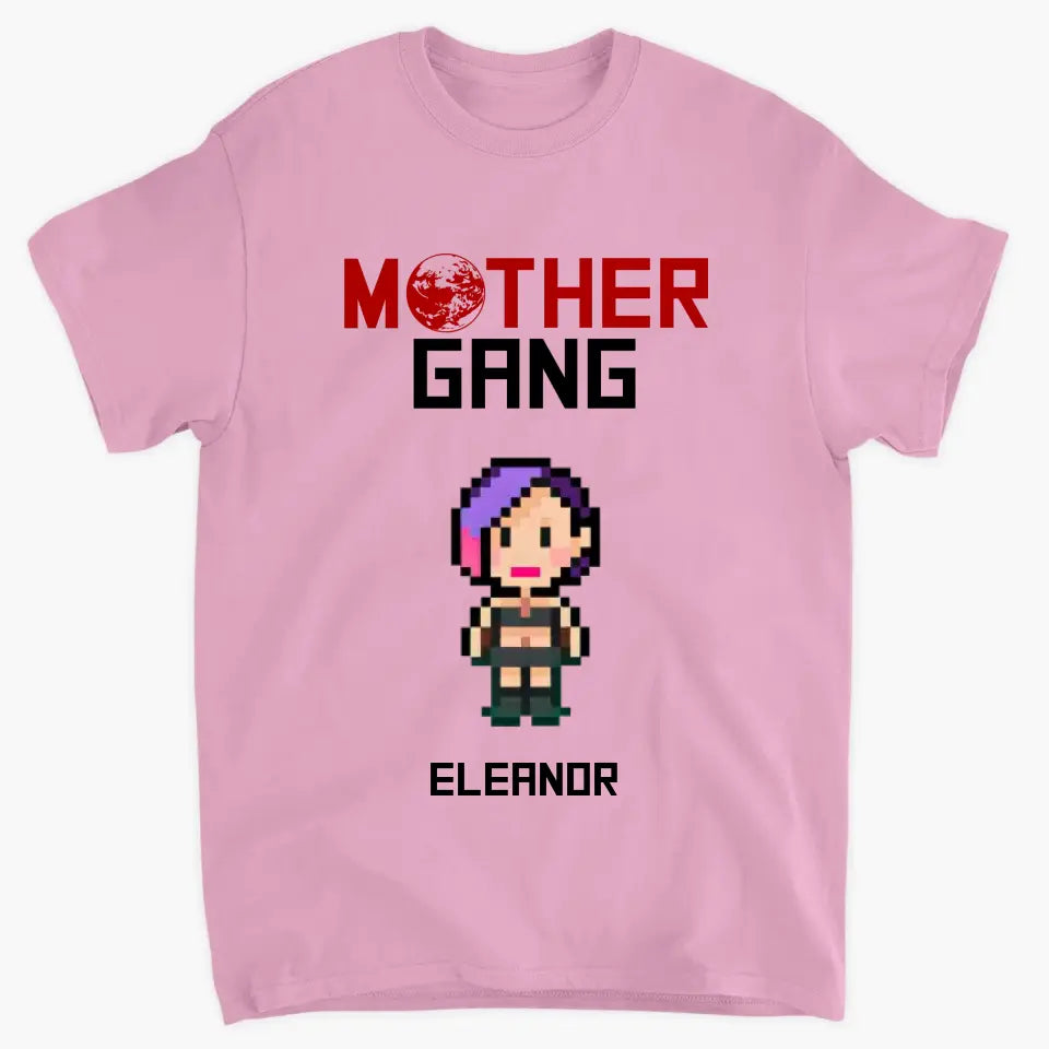 Mother Gang - Personalized Custom T-shirt - Mother's Day, Birthday Gift For Mom, Grandma, Family Members