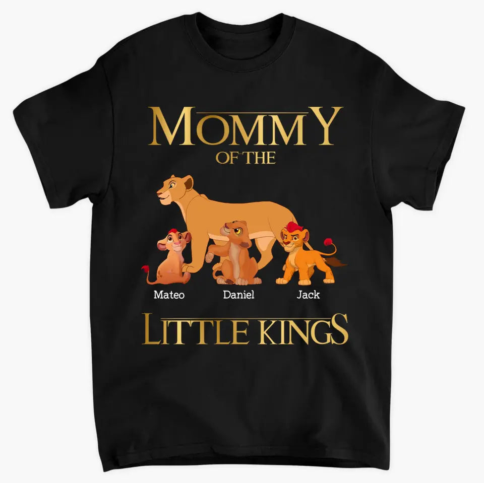 Mother Of The Little Kings - Personalized Custom T-shirt - Mother's Day Gift For Mom, Grandma, Family Members