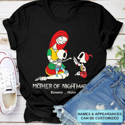 Mother Of Nightmares - Personalized Custom T-shirt - Mother's Day Gift For Mom