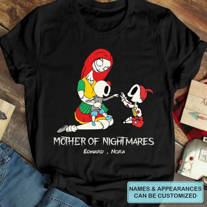 Mother Of Nightmares - Personalized Custom T-shirt - Mother's Day Gift For Mom