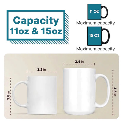 Just A 90s Mama Raising Her Rugrats - Personalized Custom White Mug - Gift For Family Members