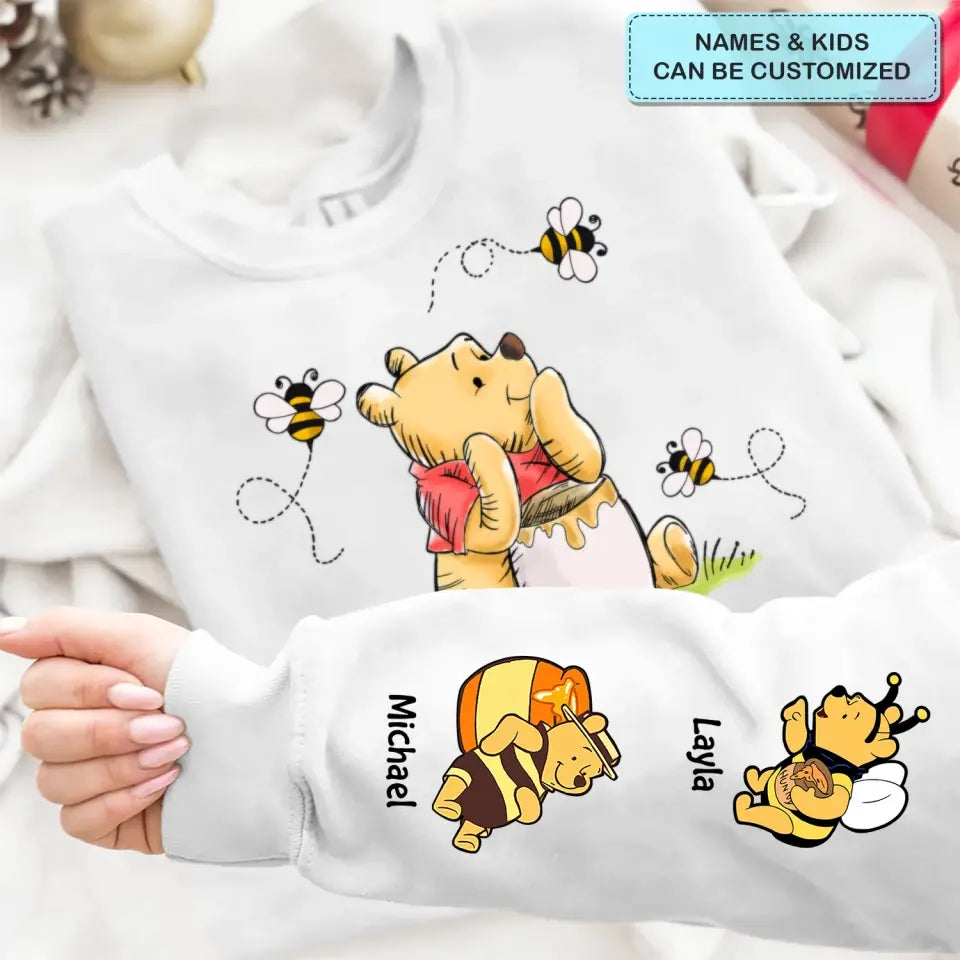 Mama Bear - Personalized Custom Sweatshirt - Mother's Day, Father's Day Gift For Mom, Grandma