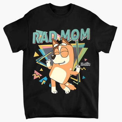 Rad Dad - Personalized Custom T-shirt - Gift For Family Members