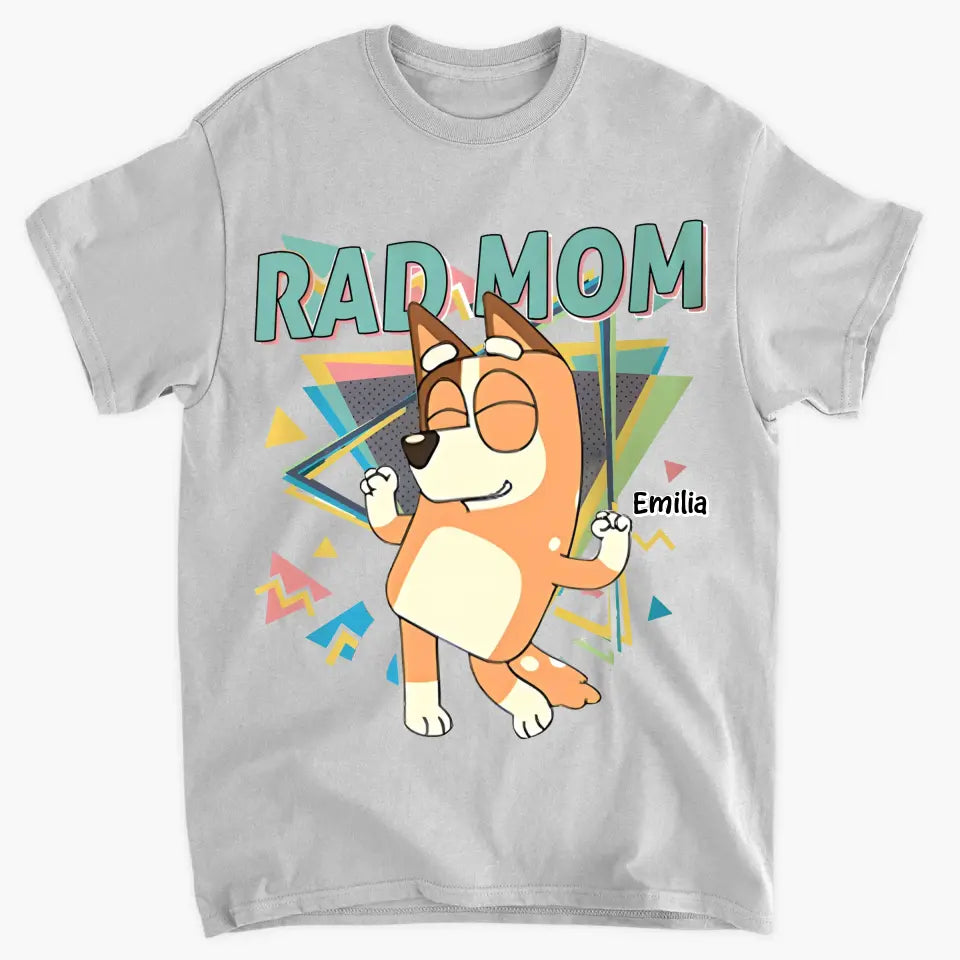 Rad Dad - Personalized Custom T-shirt - Gift For Family Members