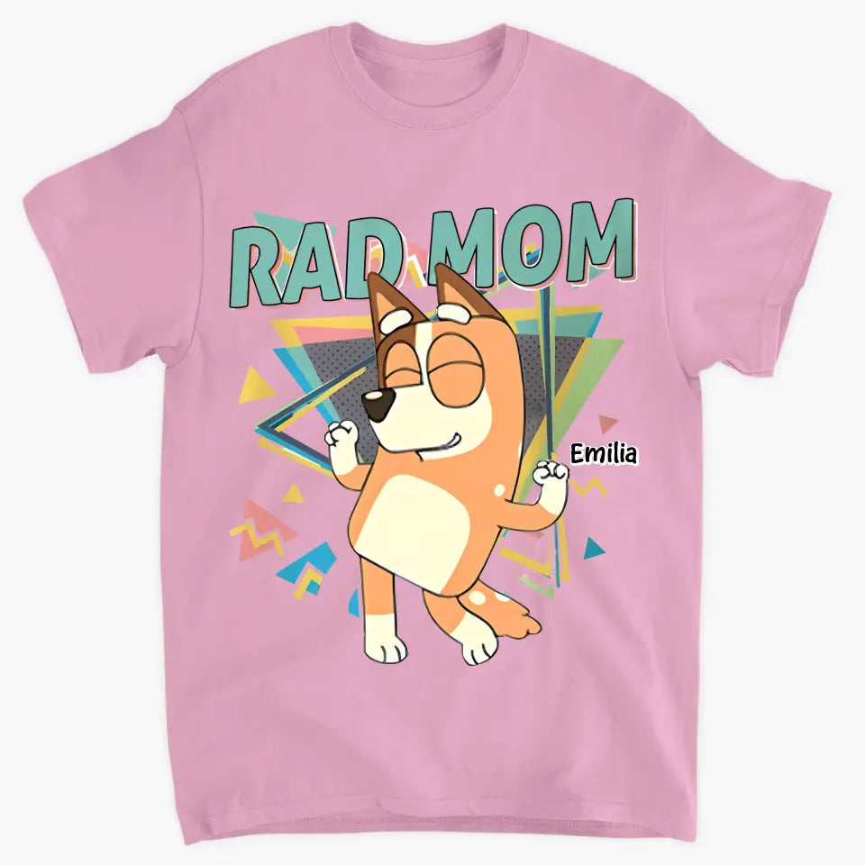 Rad Dad - Personalized Custom T-shirt - Gift For Family Members