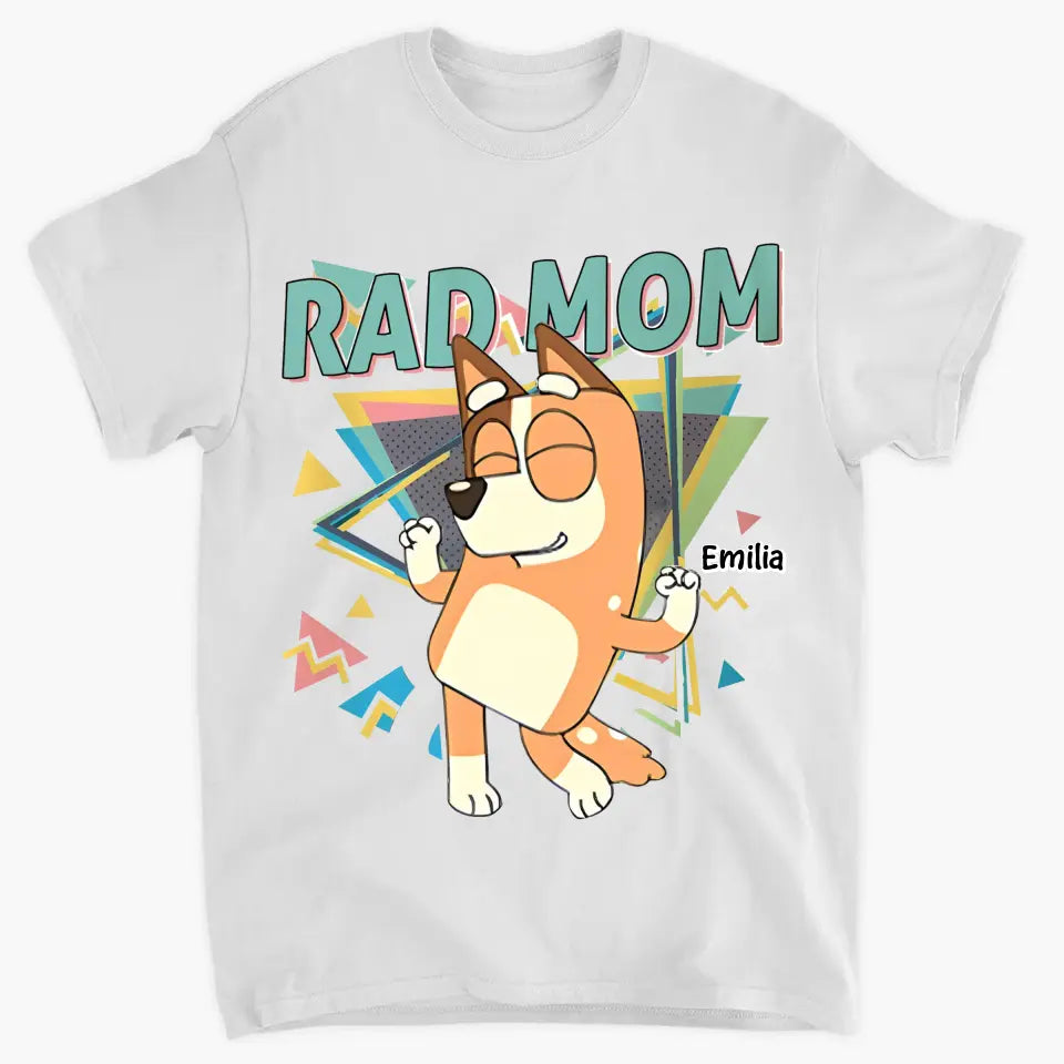 Rad Dad - Personalized Custom T-shirt - Gift For Family Members