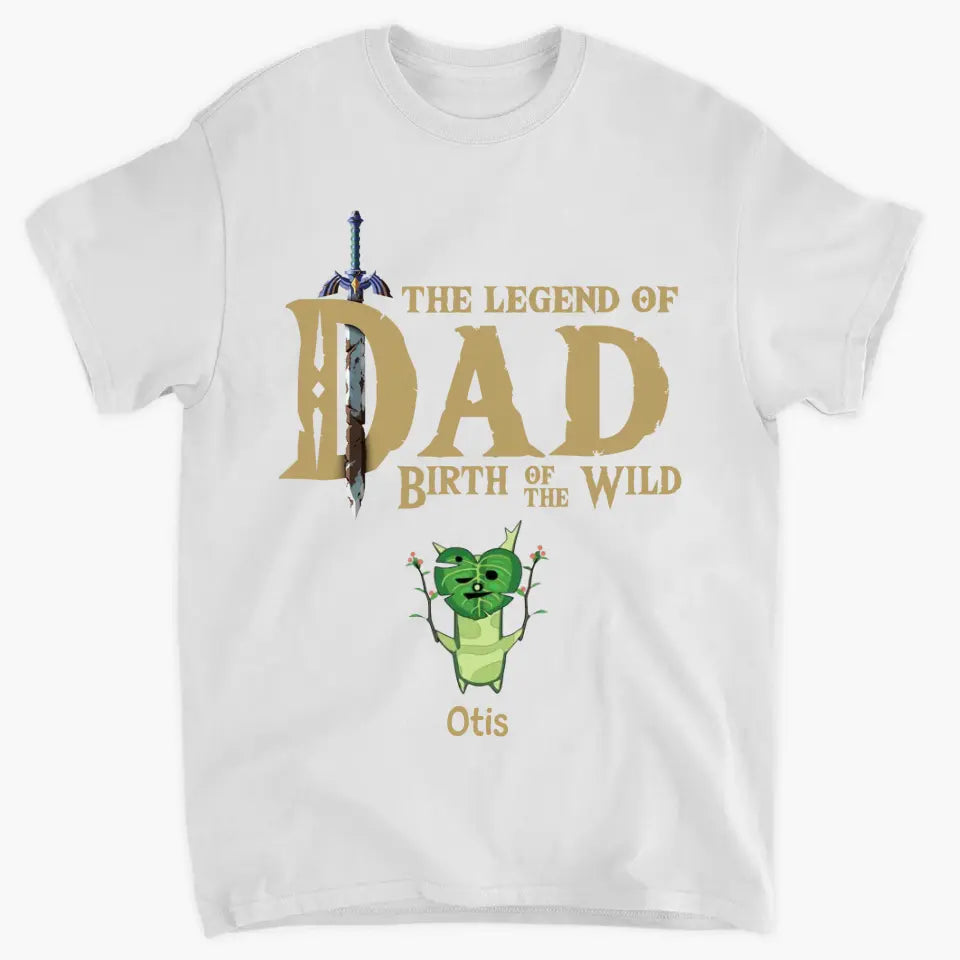 Personalized T-shirt - Father's Day, Birthday Gift For Dad - The Dad Legend