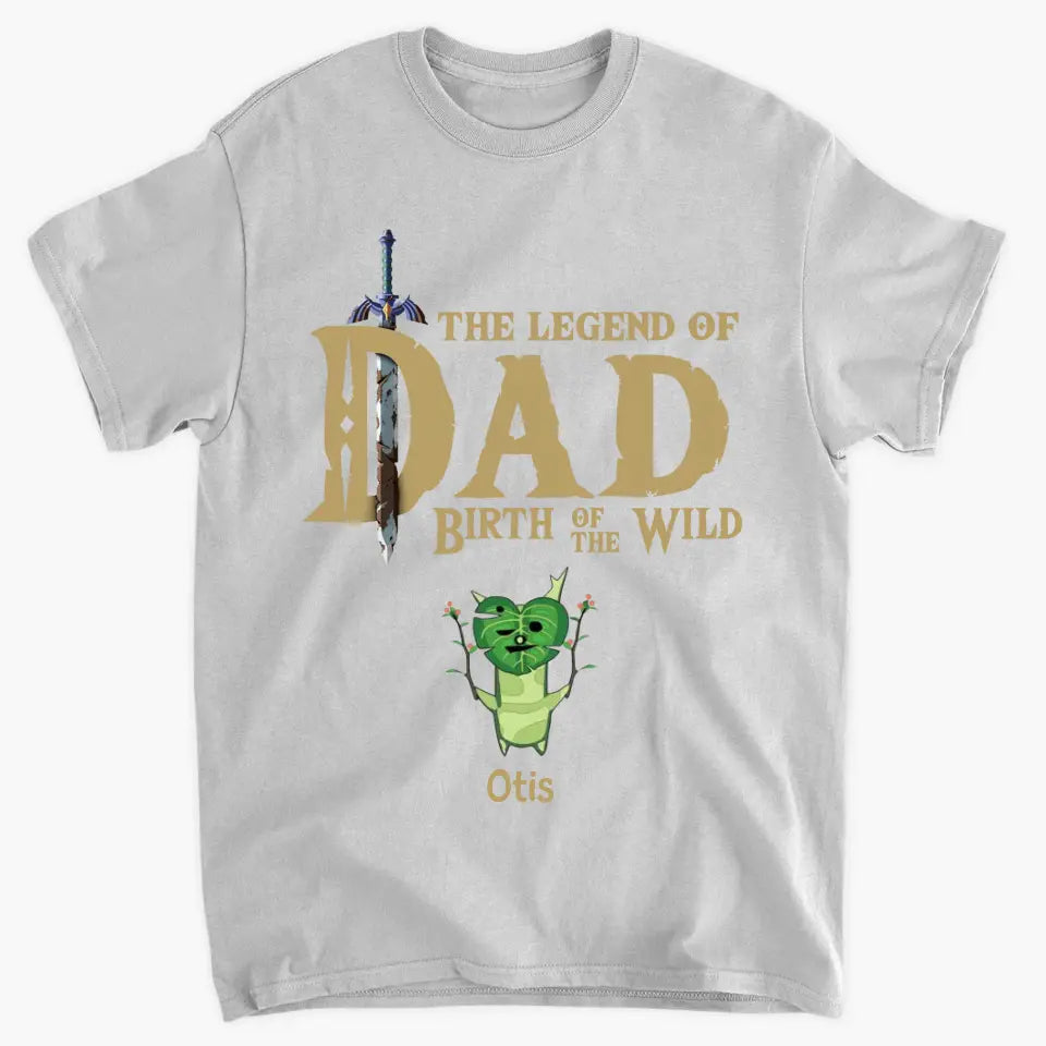 Personalized T-shirt - Father's Day, Birthday Gift For Dad - The Dad Legend