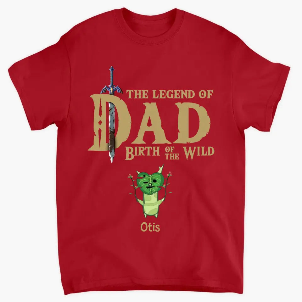 Personalized T-shirt - Father's Day, Birthday Gift For Dad - The Dad Legend