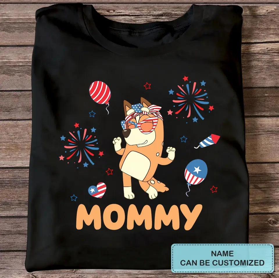 4th Of July - Personalized Custom T-shirt - Gift For Family, Family Members