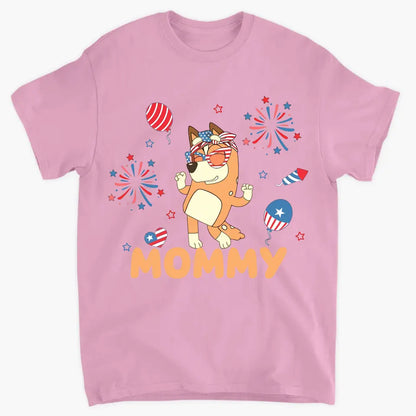 4th Of July - Personalized Custom T-shirt - Gift For Family, Family Members