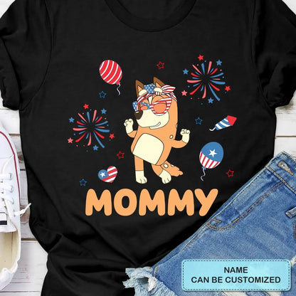 4th Of July - Personalized Custom T-shirt - Gift For Family, Family Members