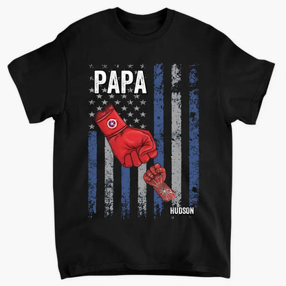 Best Papa Ever - Personalized Custom T-shirt - Gift For Dad, Family, Family Members