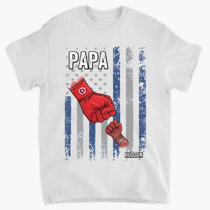 Best Papa Ever - Personalized Custom T-shirt - Gift For Dad, Family, Family Members