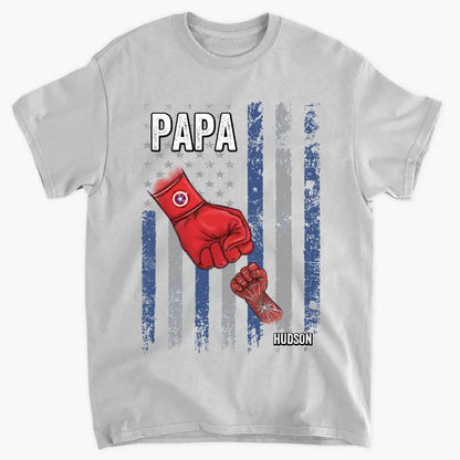 Best Papa Ever - Personalized Custom T-shirt - Gift For Dad, Family, Family Members