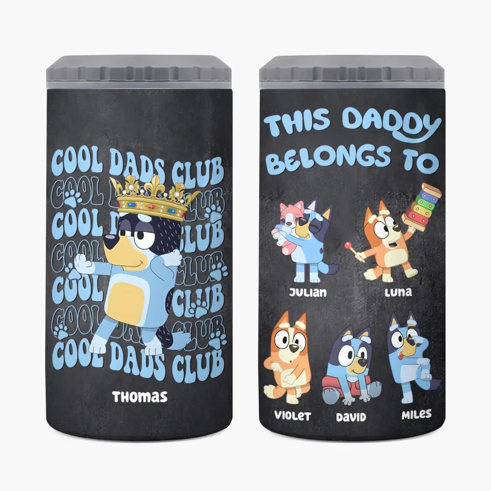 Cool Dad Club - Personalized Custom Can Cooler Tumbler - Father's Day, Birthday Gift For Dad, Grandpa