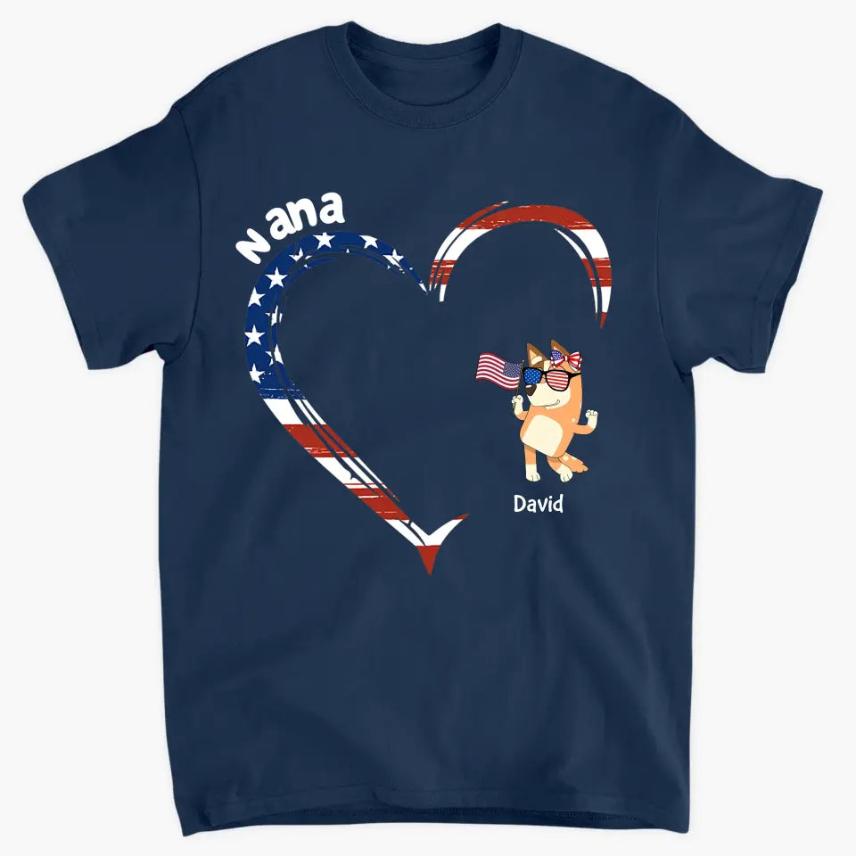 4th Of July - Personalized Custom T-shirt - Gift For Family, Family Members