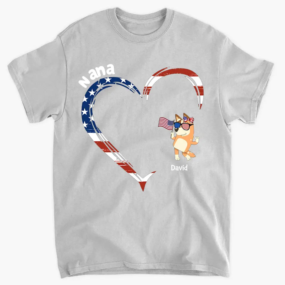 4th Of July - Personalized Custom T-shirt - Gift For Family, Family Members