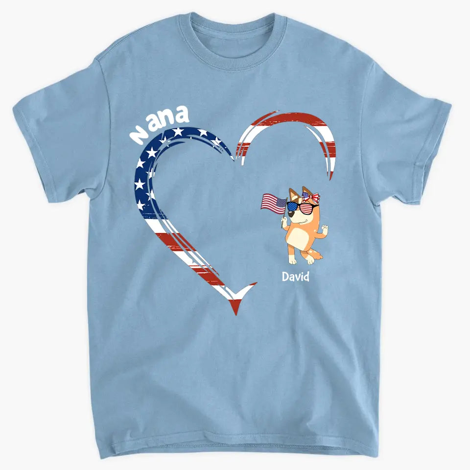 4th Of July - Personalized Custom T-shirt - Gift For Family, Family Members