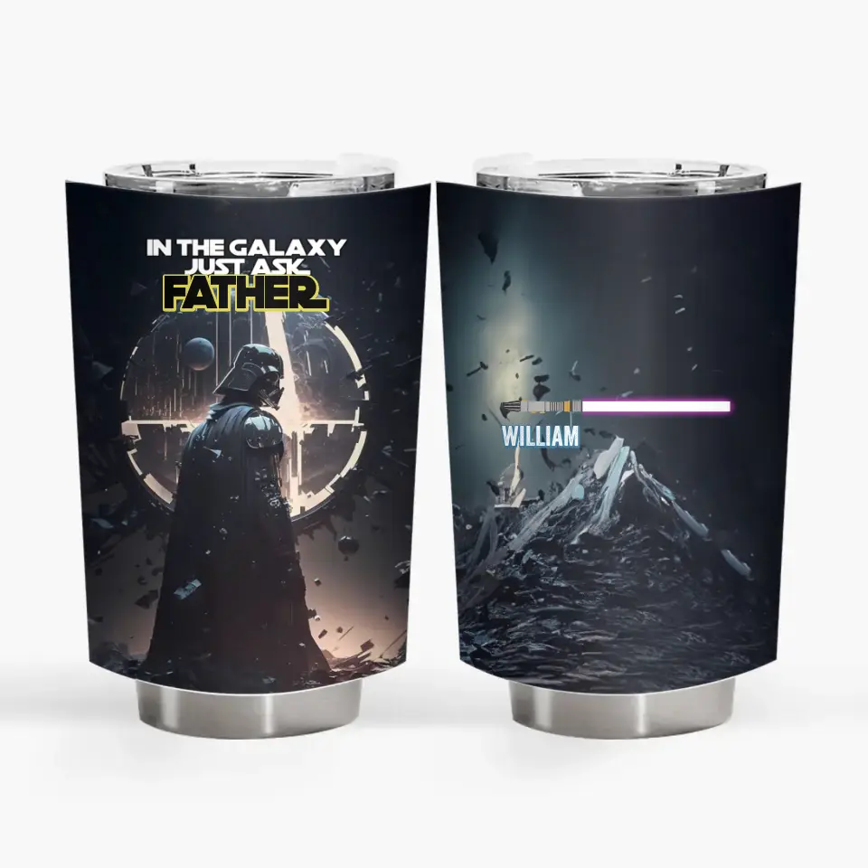 I Am Their Father - Personalized Custom Tumbler - Father's Day, Birthday Gift For Dad, Family Members